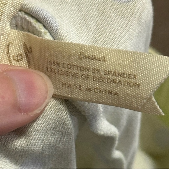 Matilda Jane Green and Purple Polka Dot Shorties with eyelet ruffles size 6 - Picture 6 of 6